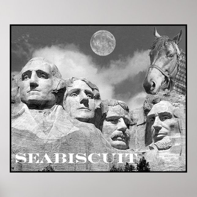 Póster ¡El mar está en el Monte Rushmore! (Frente)