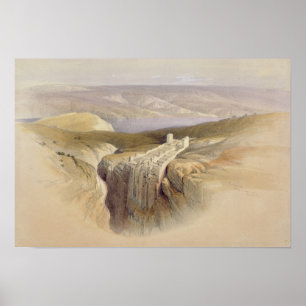 Póster El Mar Muerto mirando hacia Moab, Volumen II
