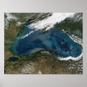 Póster El Mar Negro en el este de Rusia
