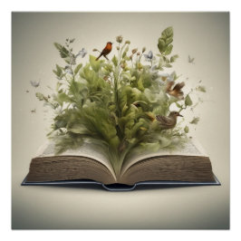 Póster El maravilloso libro abierto