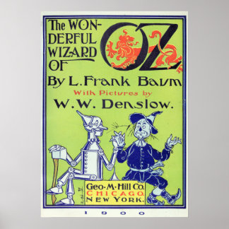 Póster El Maravilloso Mago de Oz - 1900