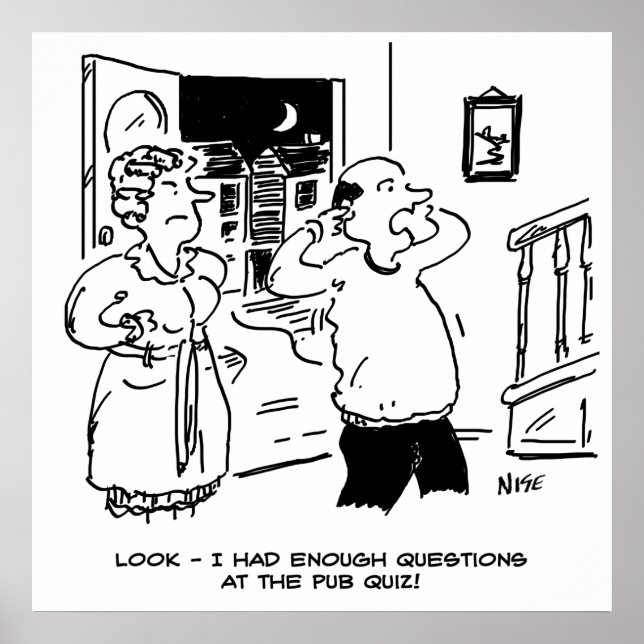 Póster El marido no quiere cuestionar (Frente)