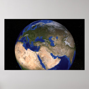 Póster El mármol azul de la nueva generación Tierra 2