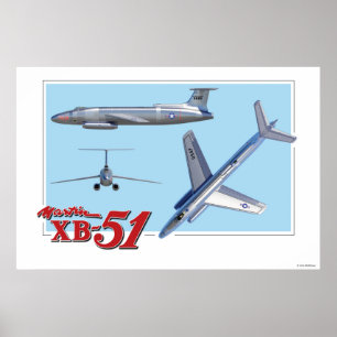 Póster El Martin XB-51