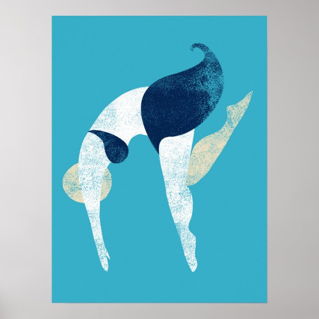 Póster El más bello Belly Flop Poster Wall Art (Frente)
