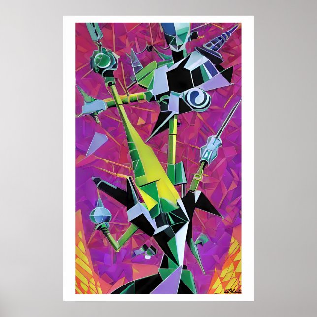 Póster El Master Swordsbot (Frente)