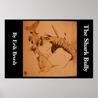 Póster El matón de tiburones, grande