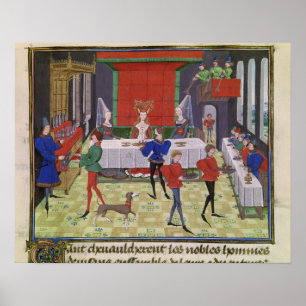 Póster El matrimonio de Renaud de Montauban y Clarisse