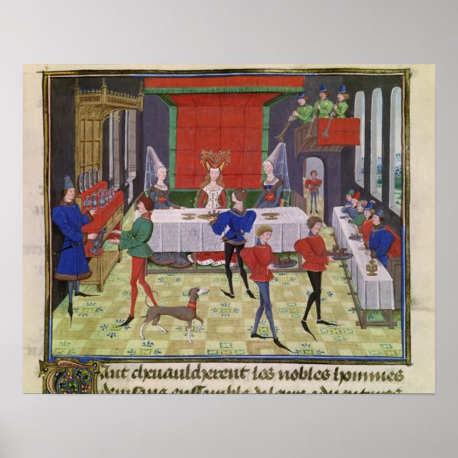 Póster El matrimonio de Renaud de Montauban y Clarisse (Frente)