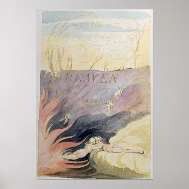 Póster El matrimonio del cielo y el infierno (Frente)