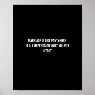 Póster El matrimonio es como una pandilla con un Poster g