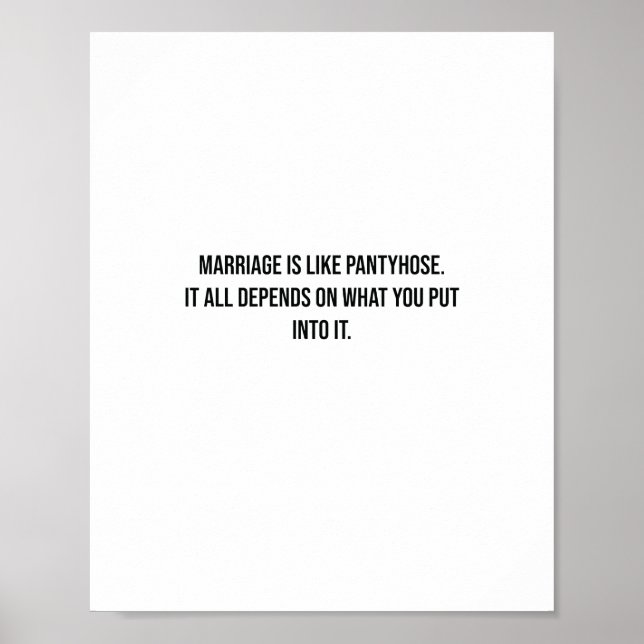 Póster El matrimonio es como una pandilla, la que es dive (Frente)