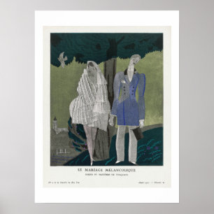 Póster El matrimonio melancólico, Charles Martin
