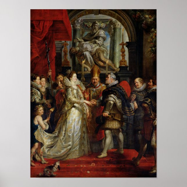 Póster El matrimonio por delegación (Frente)