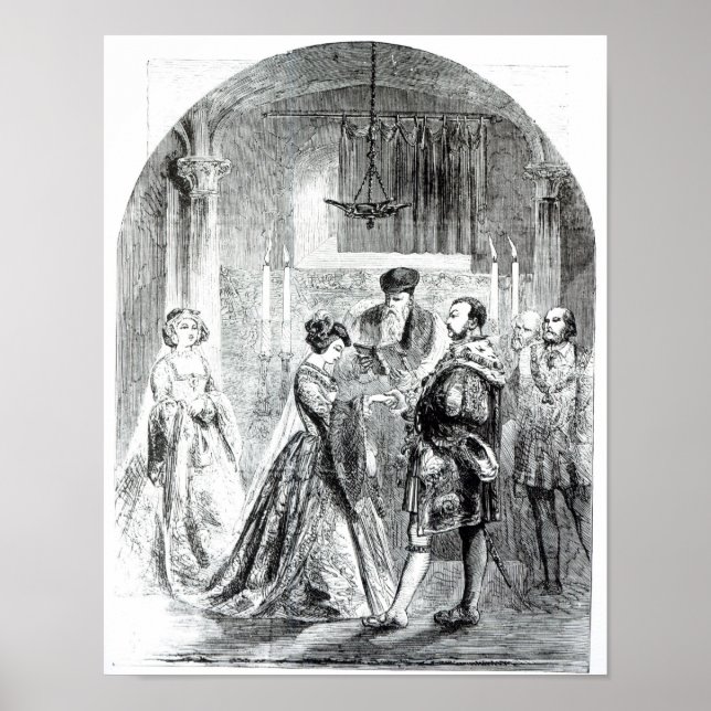 Póster El matrimonio privado de Anne Boleyn (Frente)