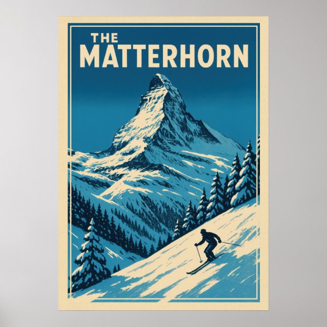 Póster El Matterhorn V01 (Frente)