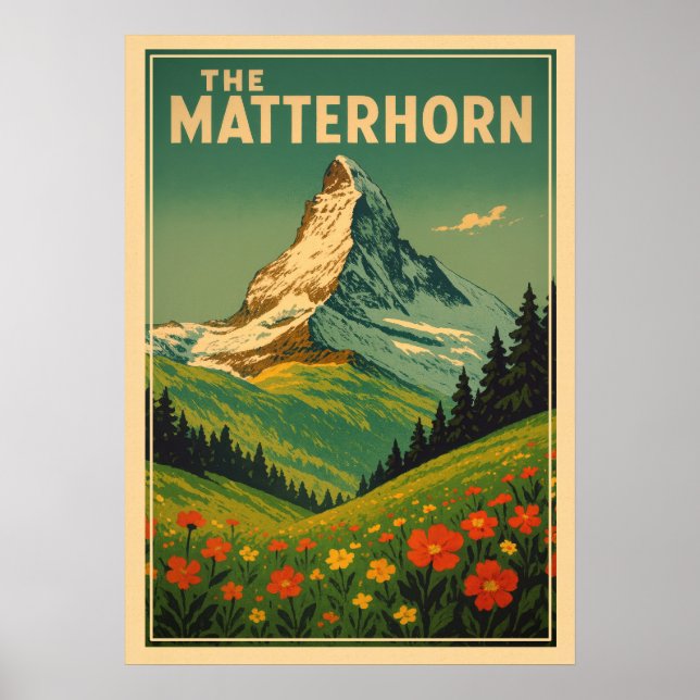 Póster El Matterhorn V03 (Frente)
