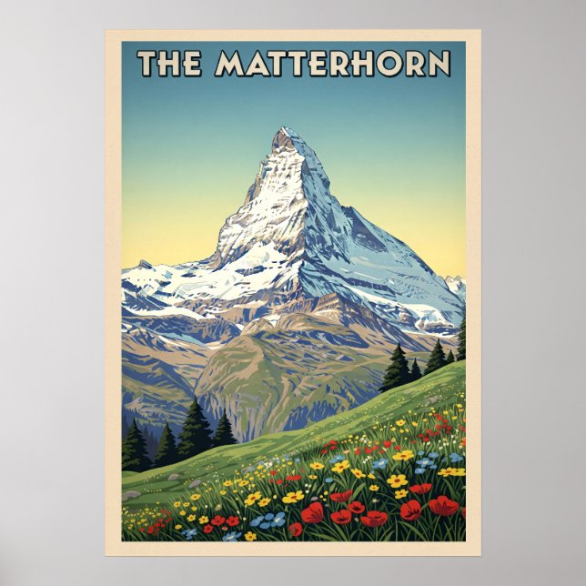 Póster El Matterhorn V04 (Frente)