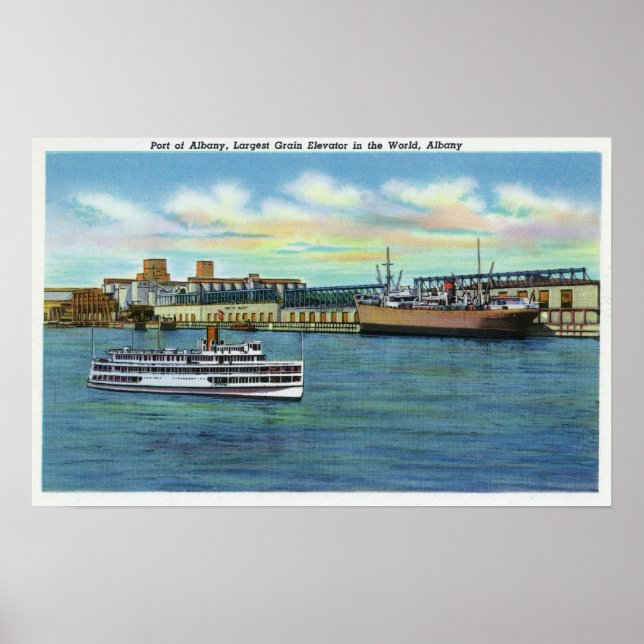 Póster El mayor elevador de grano del mundo (Frente)