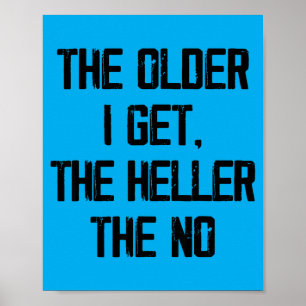 Póster El mayor obtiene el Heller el humor divertido que