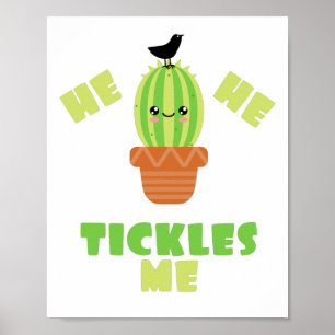 Póster Él Me Hace Cosquillas