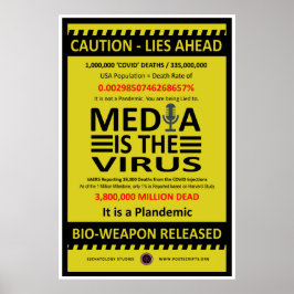 Póster El medio es el virus