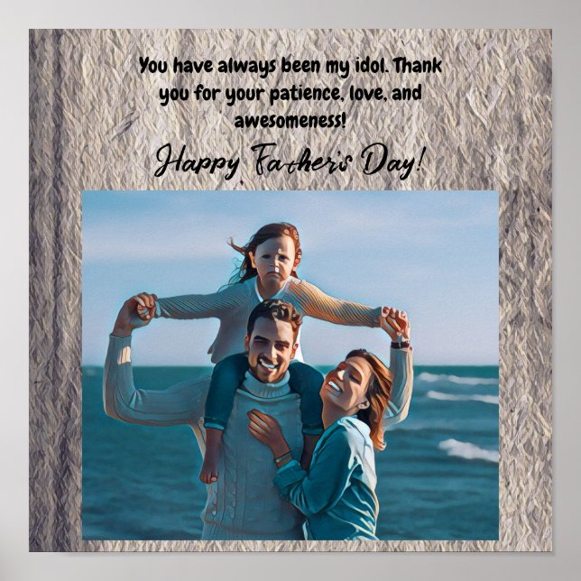 Póster El mejor abuelo azul de todos los tiempos (Frente)