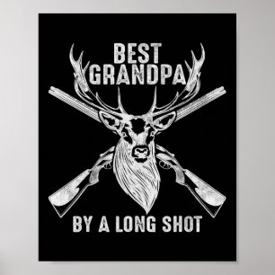 Póster El Mejor Abuelo Con Un Largo Disparo - Los Hombres
