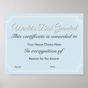 Póster El mejor abuelo del mundo