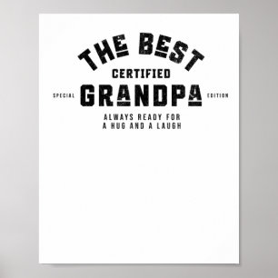 Póster El mejor abuelo. Siempre Preparados Para Un Abrazo