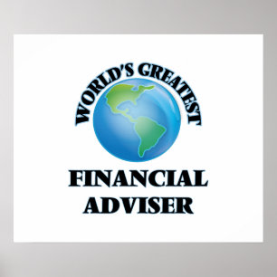 Póster El mejor asesor financiero del mundo