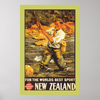 Póster "El mejor deporte del mundo" - Nueva Zelanda