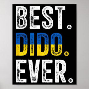 Póster El mejor Dido jamás abuelo ucraniano Abuelo Ukrai