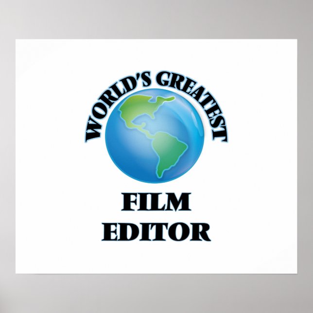 Póster El mejor editor de películas del mundo (Frente)