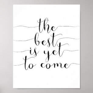 Póster El mejor es todavía venir