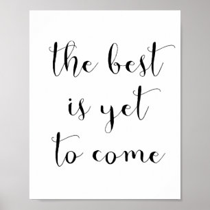 Póster El mejor es todavía venir poster