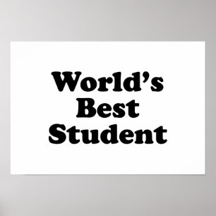 Póster El mejor estudiante del mundo