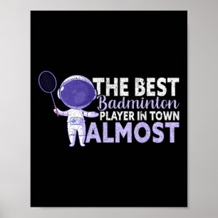 Póster El mejor jugador de Badminton en la ciudad casi di