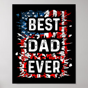 Póster El mejor padre del día de los padres papá nos dio 