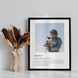 Póster El mejor padre del perro jamás Bulldog francés per