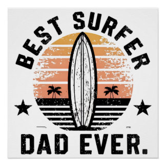 Póster El mejor padre surfista