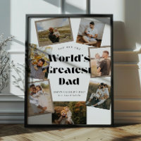 El mejor papá del mundo 7 Collage de fotos