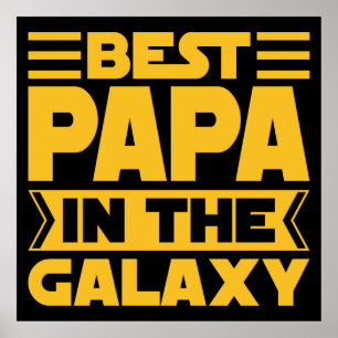 Póster El Mejor Papa En La Galaxia