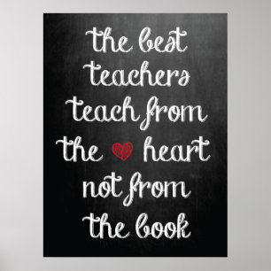 Póster El mejor Poster de profesores