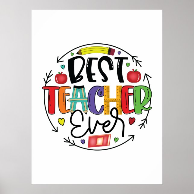 Póster El mejor profesor de la historia (Frente)