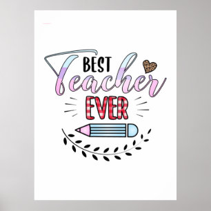 Póster El mejor profesor del día del profesor