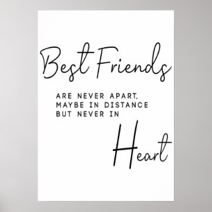 Póster El mejor regalo de los amigos para ella