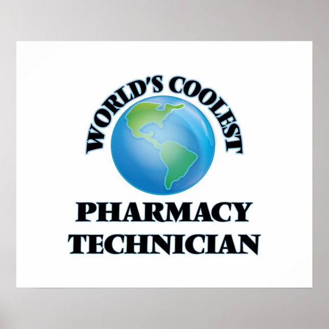 Póster El mejor técnico de farmacia del mundo (Frente)