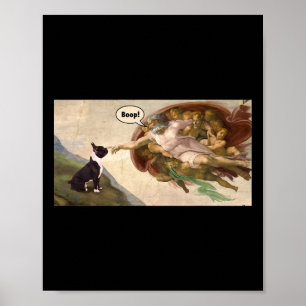 Póster El Meme Del Bulldog Francés De Bulldog