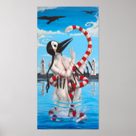 Póster "El mensajero" de Christiane Cegavske Poster